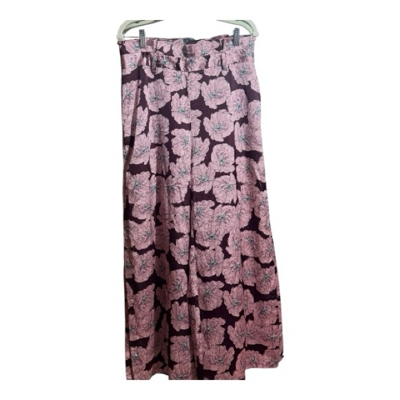 Anthropologie Pants - LUCY PARIS Pink Silky Paper Bag Pants